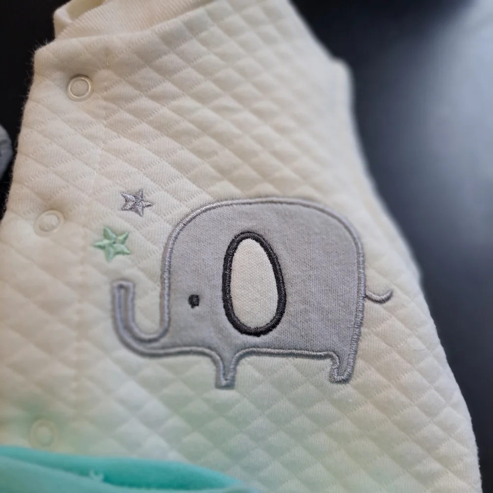 Bundle Of 6 Footed Pajamas.  Size  0-3months